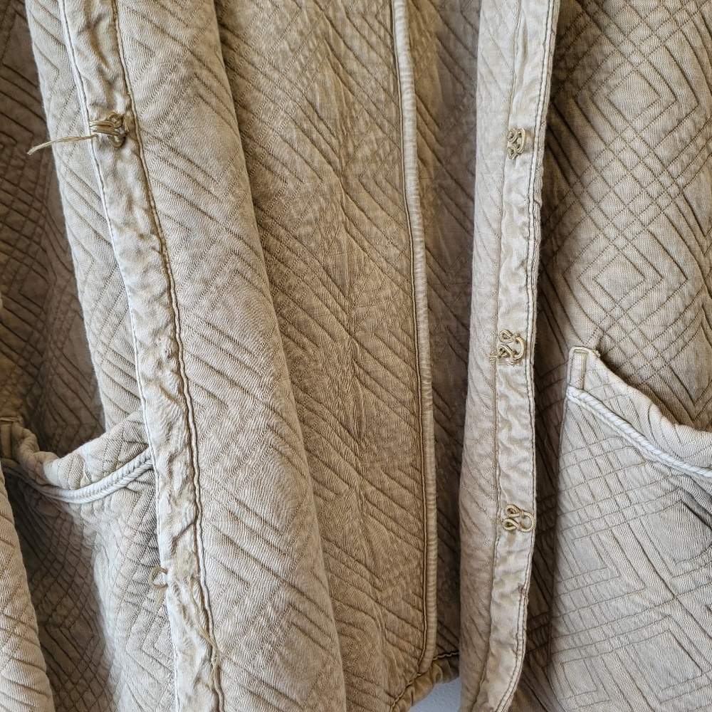Banana Republic Tan Quilted Countryside Cottagecore Layering Jacket - Picture 6 of 8